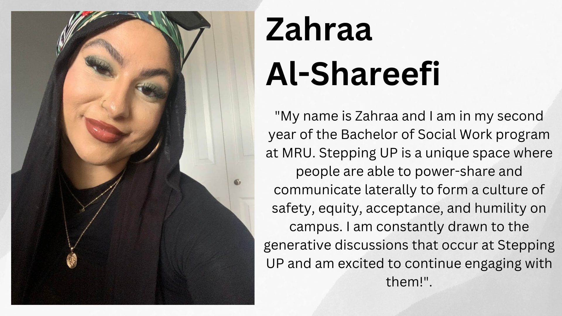 PF Zahraa Al-Shareefi
