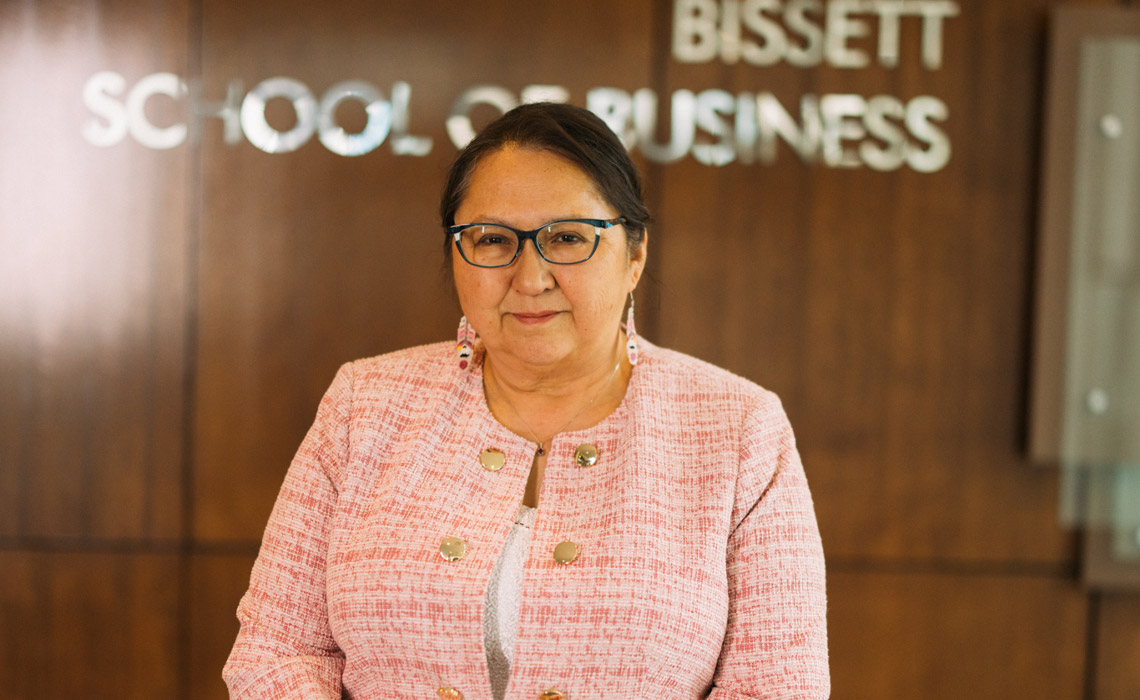 Dr. Evelyn Poitras, PhD, Ptarmigan Charitable Foundation Chair in Indigenous Business and Economic Development