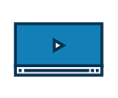 icon of a video player