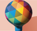 colourful balloon icon