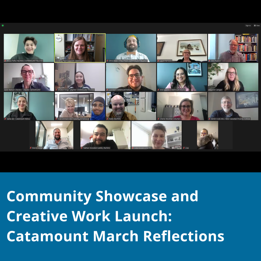 Community Showcase and Creative Work Launch: Catamount March Reflections