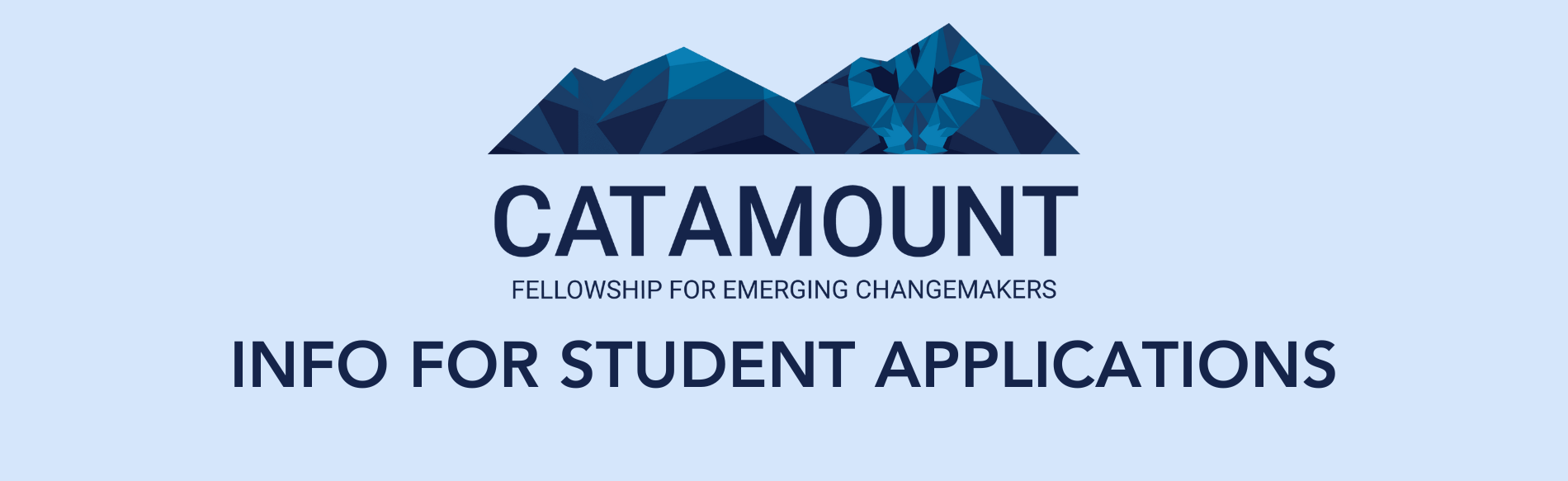 Top Banner: Catamount: Info for Student Applicants