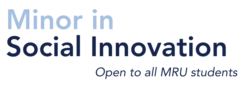 Minor in Social Innovation (open to all MRU students)